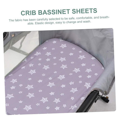 Toyvian Changing Pad Cover for Diaper Changing Table Washable Breathable Polyester Sponge Material Newborn to Unisex