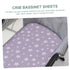 Toyvian Changing Pad Cover for Diaper Changing Table Washable Breathable Polyester Sponge Material Newborn to Unisex
