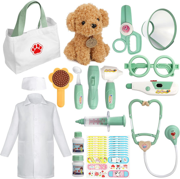 Liberry Doctor Kit for Toddlers 3 4 5 6 Years Old, 26