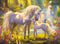RANSUNN Puzzles for Kids Ages 6-8 8-10 - Unicorn and Foal, 200