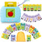 Talking Flash Cards Pocket Speech Toys, 336 Sight Words Montessori Audible Speech Buddy for Toddler Learning (Blue)