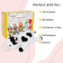 Weighted Plush Milk Cow, 24" 4.2 lbs Stuffed Animals Series, Cute Plushie Dolls for Kids Adults Birthday Gifts