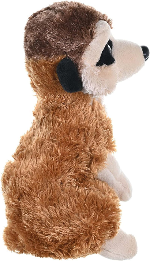 Wild Republic Cuddlekins Meerkat Plush, Stuffed Animal, 8 Inches, Gifts for Kids, Plush Toy