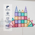 Pack, 32 CONNETIX Magnetic Tiles Pastel Mini Pieces