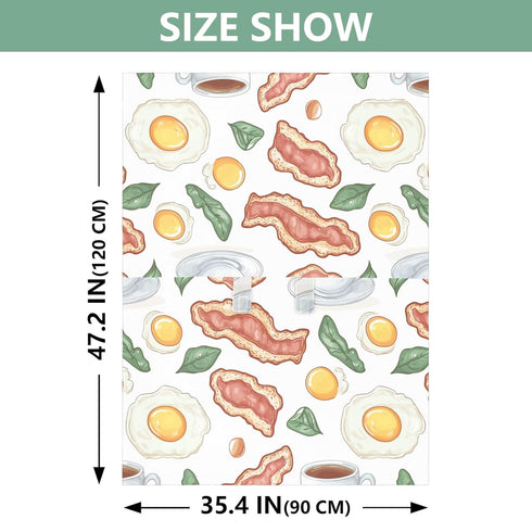 Mazeann Breakfast Bacon Fried Egg Car Seat Cover Baby Breathable Soft Infant Carseat Covers Canopies Babies Carrier