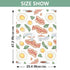 Mazeann Breakfast Bacon Fried Egg Car Seat Cover Baby Breathable Soft Infant Carseat Covers Canopies Babies Carrier