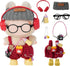 Yrlisfon 8-Piece Set Dolls Clothes(NO Doll), 17cm Dolls Cute Outfit Accessories, Small Clothes