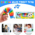 Cevioce Fidget Slug Toy, Sensory Slug Fidget for Kids & Adults, 1Pc Autism Sensory Toy for Toddlers, Birthday Gifts
