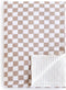 LifeTree Waffle Baby Blankets, Muslin Checkered Swaddle Blankets for Boys Girls, 2