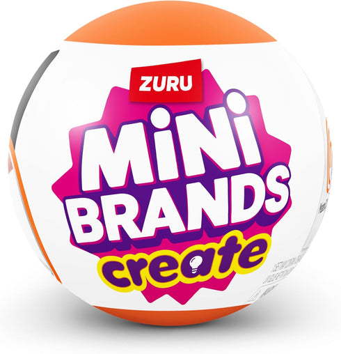 Mini Brands Create MasterChef Series 1 Capsule by ZURU - Real Miniature MasterChef Creations Collectible Toy