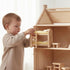 Set PlanToys Wooden Childrens Room Classic for Montessori Small World Play | Creative Role Play and Social Interaction