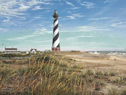 Heritage Puzzle - William Mangum - Cape Hatteras - 550 Pc Jigsaw Puzzle