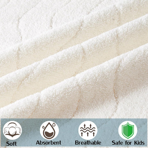 0-6 2-Pack 27.5"X55" Toddler Towels Hooded Kids Bath Towels Years Unisex Toallas para Bebe Thick Ultra Absorbent Soft