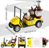1:36 Pullback 3.9 Inch(4 Jerify Mini Golf Cart Model Toy Metal Pull Back Action Cart Scale Golfcart Vehicle Toys