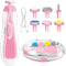 Baby Nail Trimmer Electric, 6 in 1 Rechargeable Baby Nail Clippers Manicure