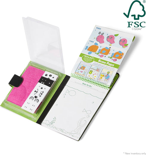 Melissa & Doug On The Go Felt Friends Craft Activity Set, 188 Felt Stickers - FSC Certified