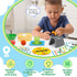 Broytain Set, 4+, Positional Word Learning Toddler Board Games, Manipulatives Match Games, Educational Games for Kids