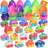 FUN LITTLE TOYS Cars Easter Eggs Vehicles for Party Favors and Fillers