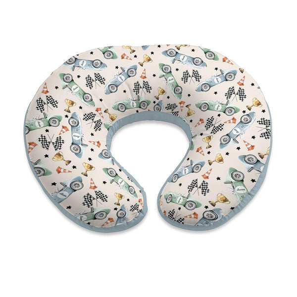 Nursing Pillow Cover for Boys Shower Gift, Stretchy Removable Breastfeeding Pillow Case,