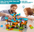 JIXIn 3in1 Marble Runs for Kids 4-8, Building Blocks Compatible with LEGO DUPLOS, 164 Pcs Classic Big Block