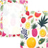 Bseiialft 52 28 Tropical Fruits Leaves Crib Sheets for Boys Girls Soft and Breathable Cotton Baby Sheets for Standard
