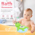 CDQL 3.35 3.94 1.97in Baby Bath Thermometer - x x Cute Frog Water Temperature - Lightweight Instant Read Digital