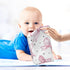 YETTASBIN 4 5 Pack Bow Pink Muslin Baby Hand Washcloths, Soft Cotton Bath Face Towel, Layers Extra Absorbent Feeding
