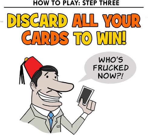 Oh Fruck! A Raucous Card Game - Combines Strategy with Special Rules That Change Every Time You Play