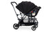 Joovy Caboose S Car Seat Adapter, Compatible with Caboose S & Caboose RS Strollers, Works with Select Britax/BOB B-Safe