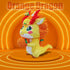 HONLANCH Animal Orange Dragon Micro Building Blocks Set, 13500 PCS Gift for Adults and Kids