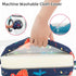 Eiury Toddler Booster Seat for Dining Table, Portable Kids Booster Seat with Safety Buckles Portable Increasing Booster