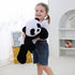 5 lbs 24" JellyMallow Weighted Stuffed Animals Panda Plushie, Cute Panda Weighted Plush Pillow Giant Stuffed Animals