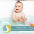 Set 2 2 Spasilk Bath Hooded Towels & Washcloths for Babies, Hooded Terry Bath Towels & Washcloths, Blue Whale