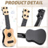 XGHSHW 10 Inch 3 4 Kids Mini Guitar Pcs Toy Guitars Strings Mini Ukulele Musical Instrument Guitars Toy for Toddler