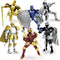 Knight Action Figures, Medieval Action Figures,Knight Armor Action Figure,Multi-Jointed Movable Robot Mannequin