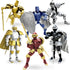 Knight Action Figures, Medieval Action Figures,Knight Armor Action Figure,Multi-Jointed Movable Robot Mannequin