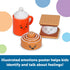 Set, 3 Learning Resources S'mores Break Sensory Fidget Activity Social Emotional Learning, Calming Toys, SEL Skills