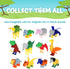 1-3, Set 4 POPULAR PLAYTHINGS Magnetic Animals for Toddlers Mix or Match Animal Toys, of Gift for Kids - Jungle Animals