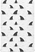 Sheet,52x28IN Pfrewn Crib Sheets for Boys Girls Shark Fin Fitted Crib Sheet Fits Standard Crib Mattress Pads Stretch