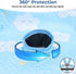 COOLBEBE 2 Pack (Blue,2PC) Car Seat Protector for Potty Training, Dry Waterproof Car Seat Liner Toilet Training
