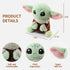 Baby Yoda Plush Toys, Stuffed Cute Yoda Doll for Kids, Travel Toys for Children (10 inch)