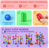 150 3-12 Glowing Marble Run, Pcs Marble Race Building Blocks Construction STEM Learning Toys Perfect Christmas Birthday