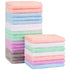 Orighty Baby Washcloths 24-Pack(7''x9''), Microfiber Coral Fleece Baby Towels, Super Soft and