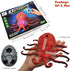 Tipmant Realistic RC Octopus Animal Remote Control Vehicle Car Touch Sensor Prank Toy Teasing Cats Dogs Kids Birthday