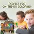 6 4-8 TinyGeeks Animal Shaped Crayons - Non Toxic Crayons for Toddlers - Washable - Perfect for Kids Ages - Easy