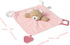 3-in-1 CREVENT Baby Lovey Blanket with Teether & Rattle | Plush Chewable Animal Head Security Blanket, Birthday Gift