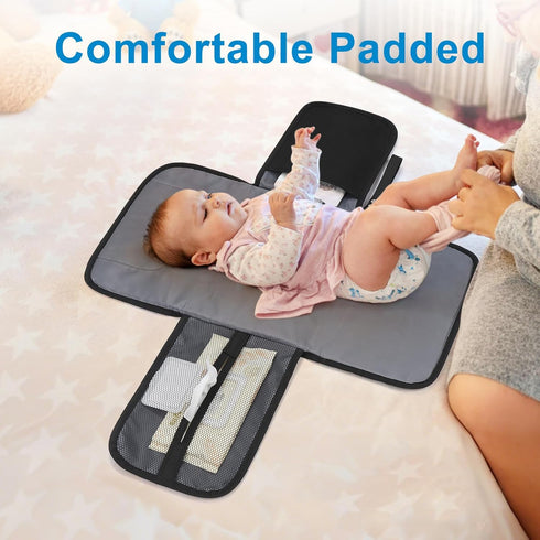 Waterproof Portable Diaper Changing Pad - Ideal for Travel