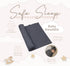 Set 120 120 cm Swaddle Receiving Blankets with Matching Beanie Newborn Nursery Swaddle Wrap for Baby, * (Gray)
