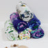 TANOFAR Baby Blankets, Purple Floral Minky Toddler Blanket for Boys Girls, 30 x 40 in