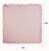 52 52 Inches, Muslin Ruffled Baby Blanket, Extra Large x Soft Breathable Cotton Crib Blanket for Newborn Infant Toddler